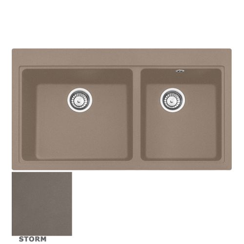 ΝΕΡΟΧΥΤΗΣ ΓΡΑΝΙΤΗ FRANKE Mythos MTG 620 Storm 91x51,5 cm